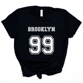 Brooklyn 99 Precinct T Shirt Women Brooklyn Nine-Nine TV Show T-shirt NYPD Fans Tees Hipster Tops_03