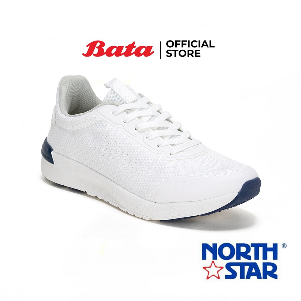 Bata บาจา North star รองเท้าผ้าใบ (สนีคเคอร์) แบบผูกเชือก สำหรับผู้ชาย รุ่น MATTIA สีขาว รหัส 8291605