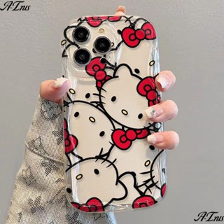 ✅เคสป้องกันโทรศัพท์มือถือ แบบนิ่ม ลายโบว์ กันกระแทก สําหรับ Apple Iphone 14 13promax 12 11 7 8p xs ZAJC