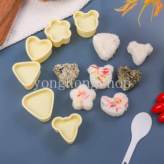 แม่พิมพ์ซูชิ ลายการ์ตูนญี่ปุ่น Nori Onigiri น่ารัก หลายรูปทรง ไม่เหนียวติด DIY เครื่องมือเบนโตะ เด็ก อาหารกลางวัน โปรดปราน ข้าวปั้น ข้าวปั้น บอลกด อุปกรณ์ครัว