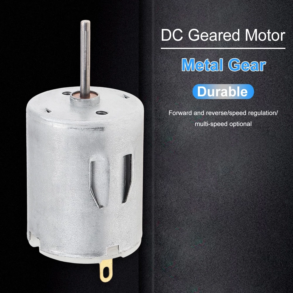 R280 DC มอเตอร์ 12-24V 24000RPM ความเร็วสูง ไมโครมอเตอร์ สําหรับของเล่น DIY พัดลมขนาดเล็ก เครื่องคั้นน้ําผลไม้ ปั๊มน้ํา เครื่องดนตรีความงาม ไฟฟ้า thumbnail 4