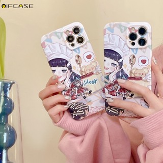 Oppo Reno 9 7 5 4 Find X5 X3 Pro SE 8 6 4Z 3 5G F11 F9 R17 R15 เคสโทรศัพท์ โลลิต้า เด็กผู้หญิง โบ โดนัท การ์ตูน น่ารัก ฟิล์มแข็ง เคส