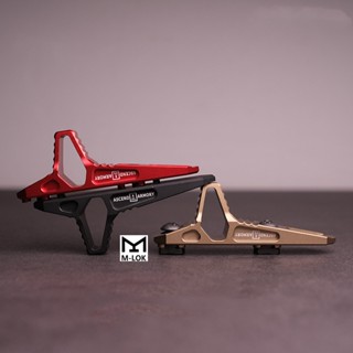 ฮาร์ดแวร์ CNC จุกปิดมือครึ่งตัดรูปตัว V ระบบ MLOK