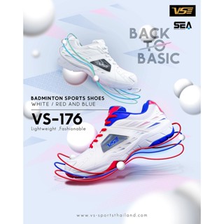 VENSON รองเท้าแบดมินตัน รุ่น VS-176N มาพร้อมระบบซับพอร์ท ปกป้องเท้าอย่างเต็มประสิทธิภาพ Genuine 100% Venson Thailand