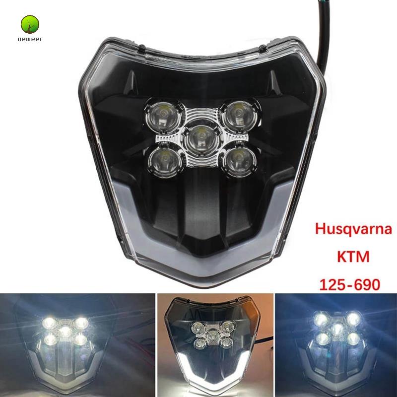 ไฟหน้ารถจักรยานยนต์ LED สําหรับ KTM EXC XC XCF XCW XCF SX SXF SXS 125 150 250 350 450 530 690