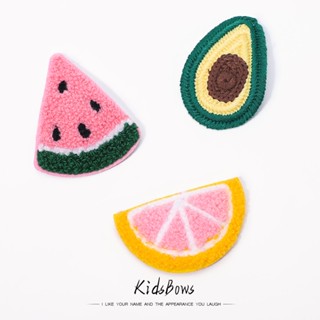 1/5 Pcs/set Cartoon Fruit Hair Clips Set for Girls Cute Animal Handmade Hairpins Headwear Kids Hair Accessories