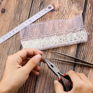 ชุดคีมตะขอก้ามปู แหนบ สําหรับทําเครื่องประดับ สร้อยคอ สร้อยข้อมือ DIY