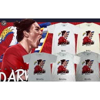 เสื้อยืดลายการ์ตูน หงส์แดง ลิเวอร์พูล(Liverpool)  DARWIN NUNEZ