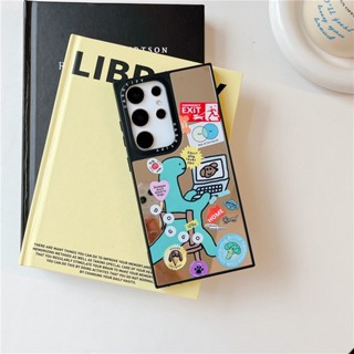 CASETIFY เคสโทรศัพท์มือถือ TPU กันกระแทก ลายไดโนเสาร์ สําหรับ Samsung Galaxy S23 Ultra S23 Plus S22 Ultra