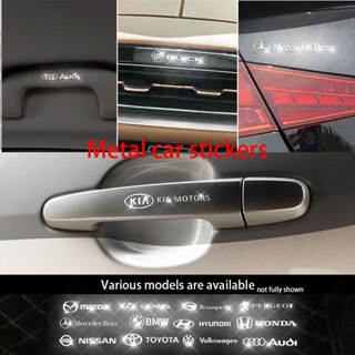 Metal car sticker badge decoration high-end distinguished for toyota honda volkswagen nissan hyundai kia kn ford bmw chevrolet mazda audi benz mitsubishi skoda