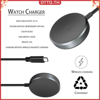 ✾Otto✤【High Quality】  1m Type-C Wireless Magnetic Charging Cable for Samsung Galaxy Watch 5/5 Pro/4/3 Active 1 2 Charger