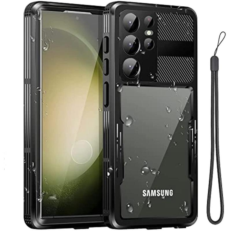 SAMSUNG เคสกันน้ําสําหรับSamsung S26 Ultra,ตัวป้องกันหน้าจอในตัวFull BodyกันกระแทกIP68ได้รับการรับรองเคสปิดผนึกเต็มรูปแบบสําหรับGalaxy S26 +/S25 Ultra/S25 +/S24 Ultra/S24 +/S23 Ultra/S23 Ultra/S23 Ultra/S23 +