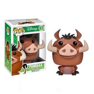 ฟิกเกอร์ Funko POP 87 Disney: The Lion King Pumbaa ของเล่นสําหรับเด็ก