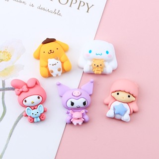 [พร้อมส่ง] กิ๊บติดผมเรซิ่น ลายการ์ตูนซานริโอ้น่ารัก แฮนด์เมด diy