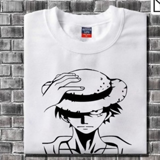 LUFFY HAT PRINT ✓T-SHIRT UNISEX- ANIME_03