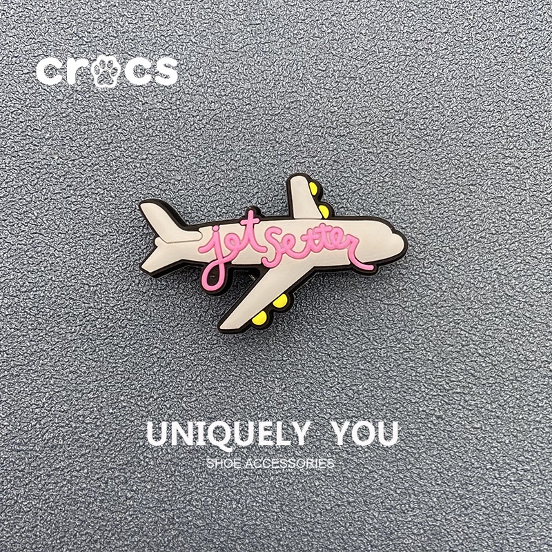 Crocs jibbitz charms ตัวติดรองเท้า crocs แต่งหัวเข็มขัด แฟชั่นฤดูร้อน สําหรับเดินทาง