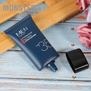 Monster ครีมกันแดด Spf35 40 กรัม ให้ความชุ่มชื้น สําหรับผู้ชาย