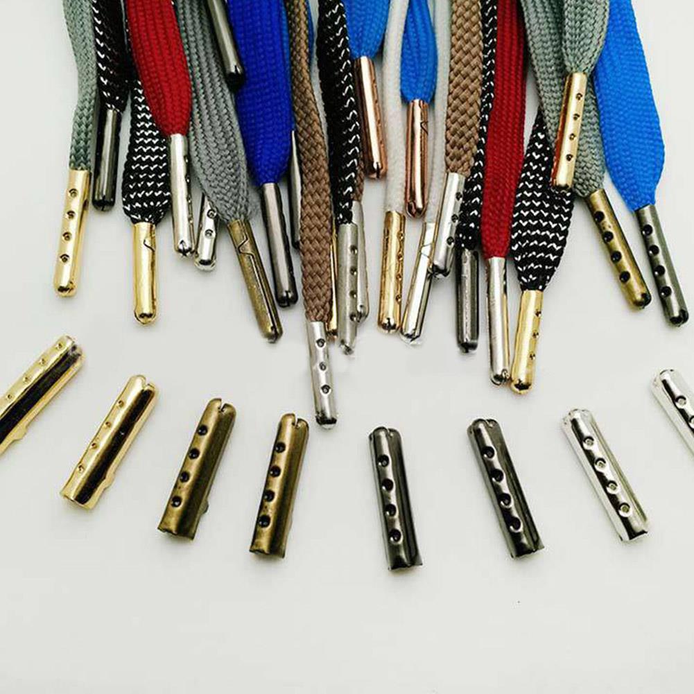 ❀❀ ปลายเชือกผูกรองเท้า โลหะ แบบเปลี่ยน DIY 10 ชิ้น