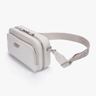 STRETCH ANGELS New Basic Panini Bag Cream Colour Compact Crossbody Bag / from Seoul, Korea