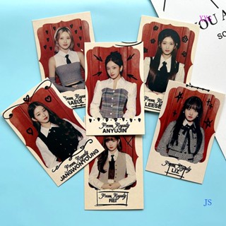 Xxg อัลบั้มรูปภาพ IVE THE PROM QUEENS Photo LOMO Card Yujin Gaeul Wonyoung LIZ Rei Leeseo Fans Collection