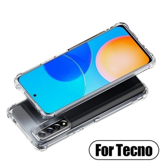 Tecno เคสโทรศัพท์มือถือแบบใส กันกระแทก สําหรับ Pova Neo 2 3 4 Pro Spark 9 9T 8C 8P 8T 8 7 7T 7P 7 Pro 6 GO 2023 5 Air Camon 19 18P 18 Premier 17P 17 Pro 16