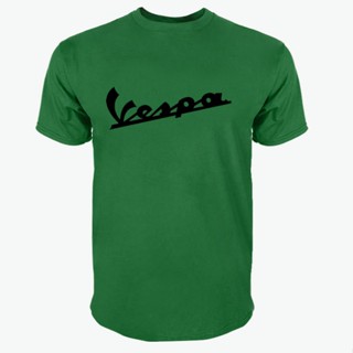 ขาย[S-5XL] เสื้อยืดคอกลม พิมพ์ลาย Vespa Vespa ลําลอง สีเขียว สไตล์คลาสสิก ไม่ซ้ําใคร สําหรับผู้ชาย 284633（S-5XL）