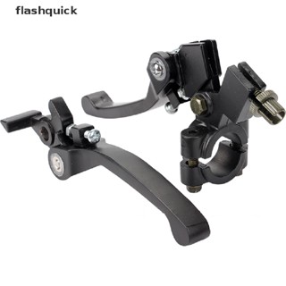 Flashquick KLX CRF XR50-250 ก้านเบรกคลัตช์ อลูมิเนียม สีดํา สําหรับรถจักรยานยนต์