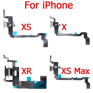 แท่นชาร์จพอร์ต USB สายเคเบิลอ่อน สําหรับ iPhone X XR XS Max