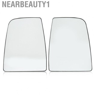 Nearbeauty1 Side Door Mirror Glass  Wing Mirror Glass Safe Driving Clear  for Replacing