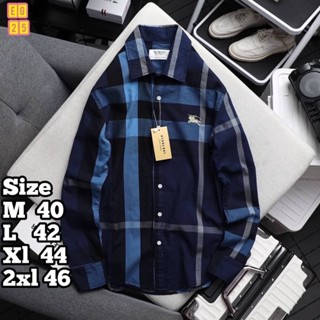 [พร้อมส่งมี 19 สี] เสื้อเชิ้ตผู้ชายB-B เสื้อเชิ้ต shirt Men  ขนาดM-2XL รหัสCO851