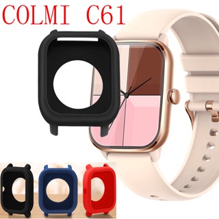 เคส COLMI C61 เคส เคสนาฬิกาข้อมืออัจฉริยะ COLMI C61 เคสนาฬิกาข้อมือ COLMI C61 watch silicone กันชนได้ COLMI C61 smart Watch case