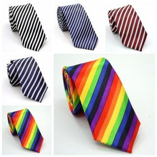 5cm Mens Ties Polyester Silk Neckties Casual Korean Style Striped Bow Tie Fashion Arrow Type Formal Business Graduation Wedding Party Neckwear LY