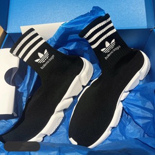 [Top Quality] BALENCIA * Paris World adida * SPEED รองเท้ากีฬา รองเท้าบูท ข้อสั้น ยืดหยุ่น สําหรับผู้ชาย ผู้หญิง 2023