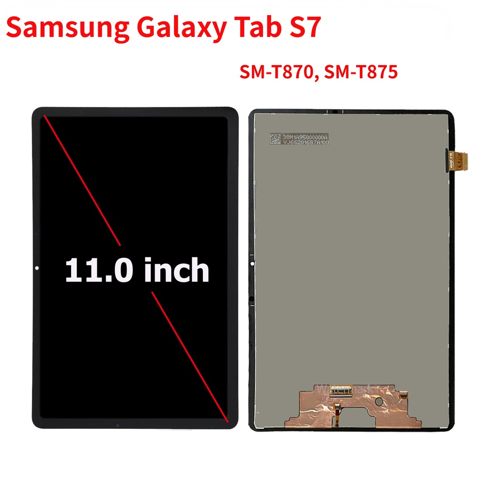 แผงหน้าจอสัมผัสดิจิทัล LCD ขนาด 11.0 นิ้ว สําหรับ Samsung Galaxy Tab S7 SM-T870 T870 T875 T875N T876