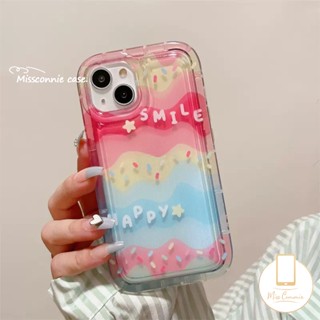 เคสโทรศัพท์มือถือ แบบใส สีรุ้ง สําหรับ Oppo A15 A17K A76 A96 A72 A12 A54 A17 A16 A57 A1K A5 A74 A7 A16s A9 A12E A16K A55 A33 A92 A31 A5s A3s A95 A77s A77 A16E A53 A52 A15s A35 Reno 5 4F เคส