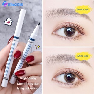 Berberi Eyeliner Liquid Silkworm Shadow Pen อายไลเนอร์ธรรมชาติติดทนนานเรียบเนียนไม่ซีดจางง่ายเพื่อร่างปากกาเงา【 El】