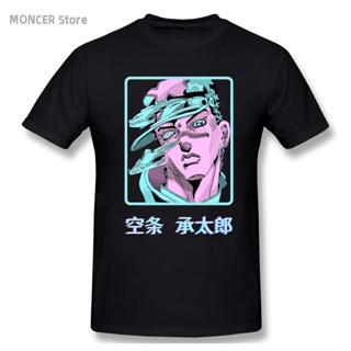 [S-5XL] ใหม่ เสื้อยืดคอกลม ผ้าฝ้ายแท้ 100% พิมพ์ลาย Jojos Bizarre Adventure สไตล์วินเทจ สําหรับผู้ชาย และผู้หญิง