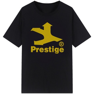 [S-5XL] เสื้อยืดแขนสั้น พิมพ์ลายกราฟฟิค PRESTIGE RECORDS JAZZ SOUL BOOGIE แฟชั่นฤดูร้อน สําหรับผู้ชาย