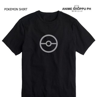 เสื้อยืดแขนสั้นPOKEMON TRAINER - POKEBALL ANIME SHIRT - Anime Shoppu PH_09S-5XL