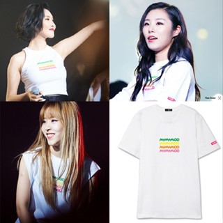 Mens t-shirt STAR tee MAMAMOO concert around the aid of the same paragraph shor 5Zaw_07