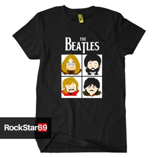 oversize T-shirt Kaos Band THE BEATLES รองเท้าลําลอง ขนาดใหญ่ สําหรับผู้ใหญ่ ไซซ์ S - 7XL ไซซ์ S - 7XL | เสื้อยืด พรีเมี