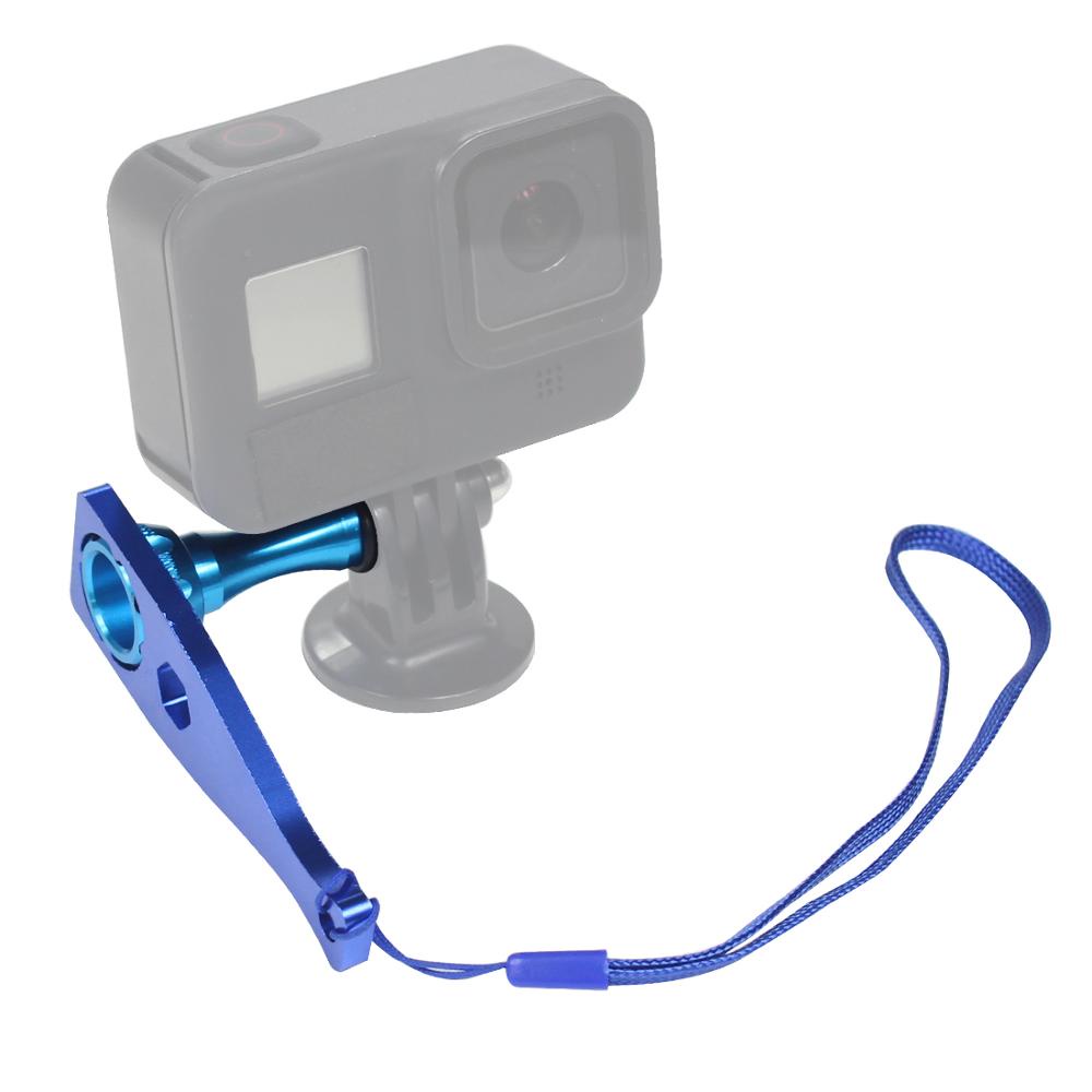 Bgning สกรูอะแดปเตอร์น็อต อลูมิเนียม แบบสั้น พร้อมประแจ สําหรับกล้อง Gopro 8 7 6 5 4 1 แพ็ค 3 ชิ้น