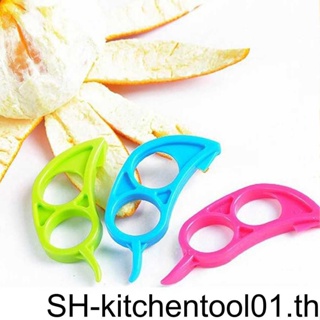 New Random Color Plastic Handhold Portable Fruits Orange Lemon Plastic Mouse Opener Kitchen Tools