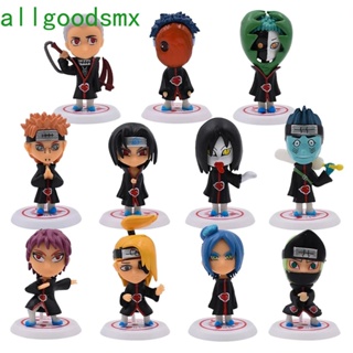 Allgoods ตุ๊กตาฟิกเกอร์นารูโตะ Sasori Uchiha Itachi Sasuke Tobi Pein 11 ชิ้น