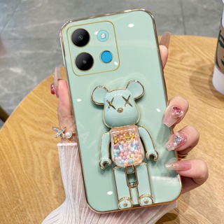 เคสโทรศัพท์มือถือ แบบนิ่ม ลายหมีน่ารัก มีป็อบอัพ สําหรับ INFINIX NOTE 30 5G 30 4G 30 Pro 30i 4G 2023 INFINIX Note30 NOTE30i