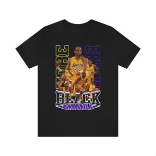 Kobe Bryant เสื้อยืด พิมพ์ลายกราฟฟิค Rap R&amp;B สไตล์วินเทจ 90s 90s 90s สําหรับผู้ชาย ผู้หญิง เล่นกีฬา 1S-5XL