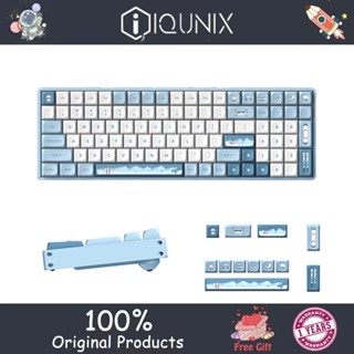 Iqunix F97 คีย์บอร์ดไร้สาย บลูทูธ ปลั๊ก E-sports สําหรับเล่นสกี