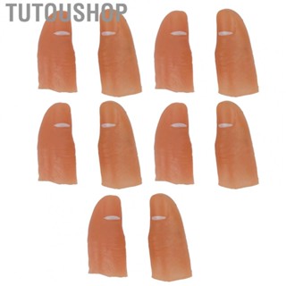 Tutoushop Fake Finger Lights Finger Light Up Thumb 5 Pair for Halloween