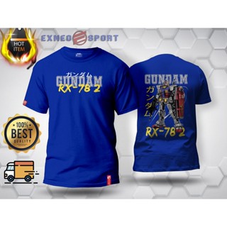  100% Cotton Premium Baju Anime Gundam RX782 Limited Edition Tshirt Graphic Tee_01