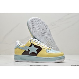 A Bathing Ape (BAPE) หนังสิทธิบัตร เล่นสเก็ต รองเท้าสันทนาการที่ทันสมัย รองเท้าผู้ชาย รองเท้าหญิง รองเท้า